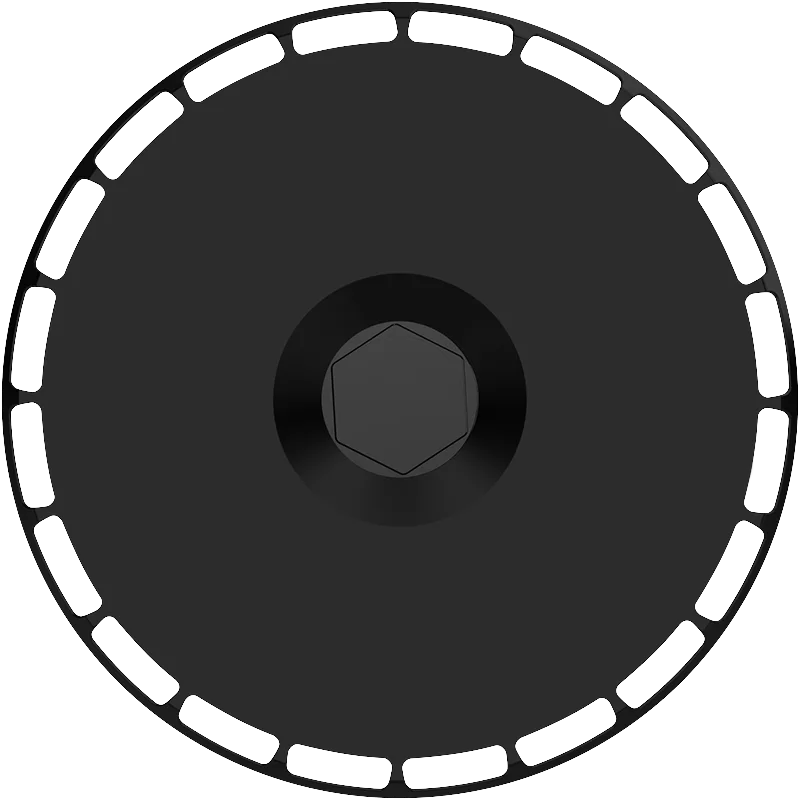 Aerodisc face, black